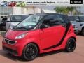 Rally Red 2013 Smart fortwo passion cabriolet