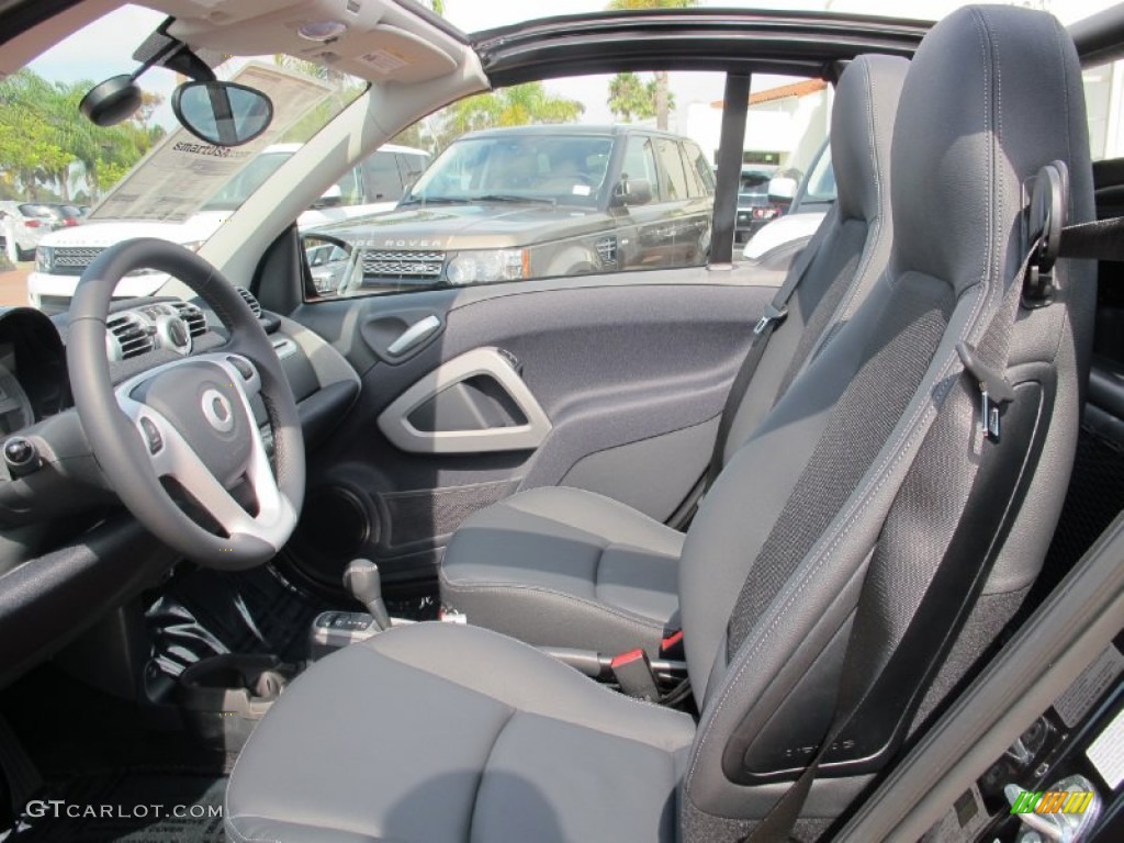 Design Black Interior 2013 Smart fortwo passion cabriolet Photo #71395059