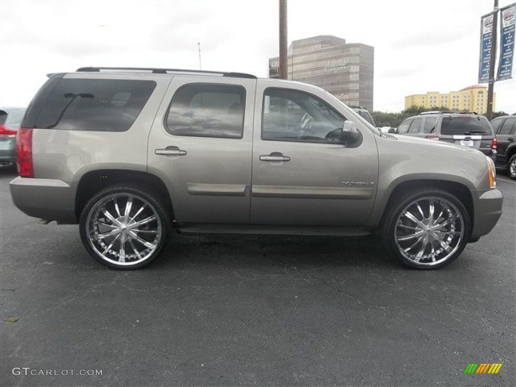 2007 Yukon SLE - Steel Gray Metallic / Ebony Black photo #2