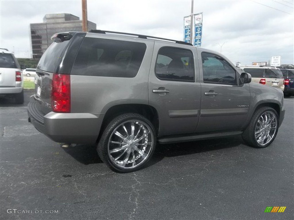 2007 Yukon SLE - Steel Gray Metallic / Ebony Black photo #3