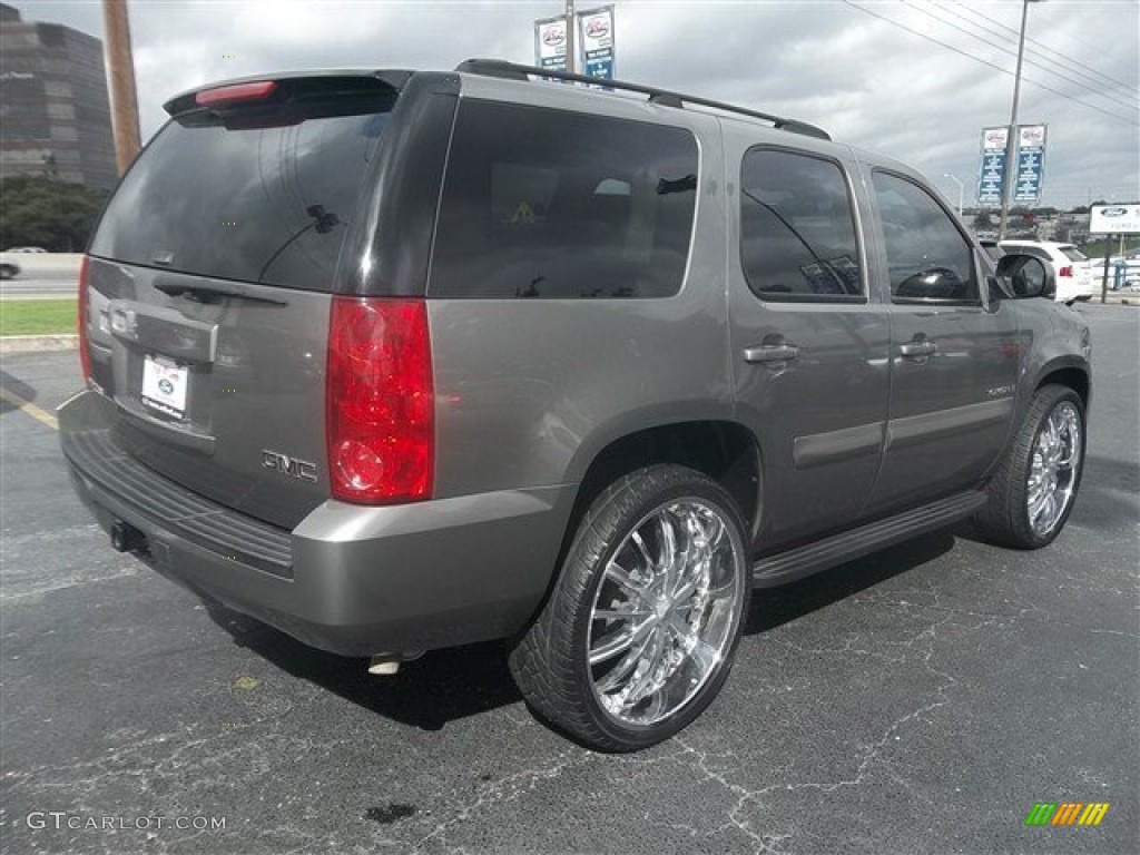 2007 Yukon SLE - Steel Gray Metallic / Ebony Black photo #4