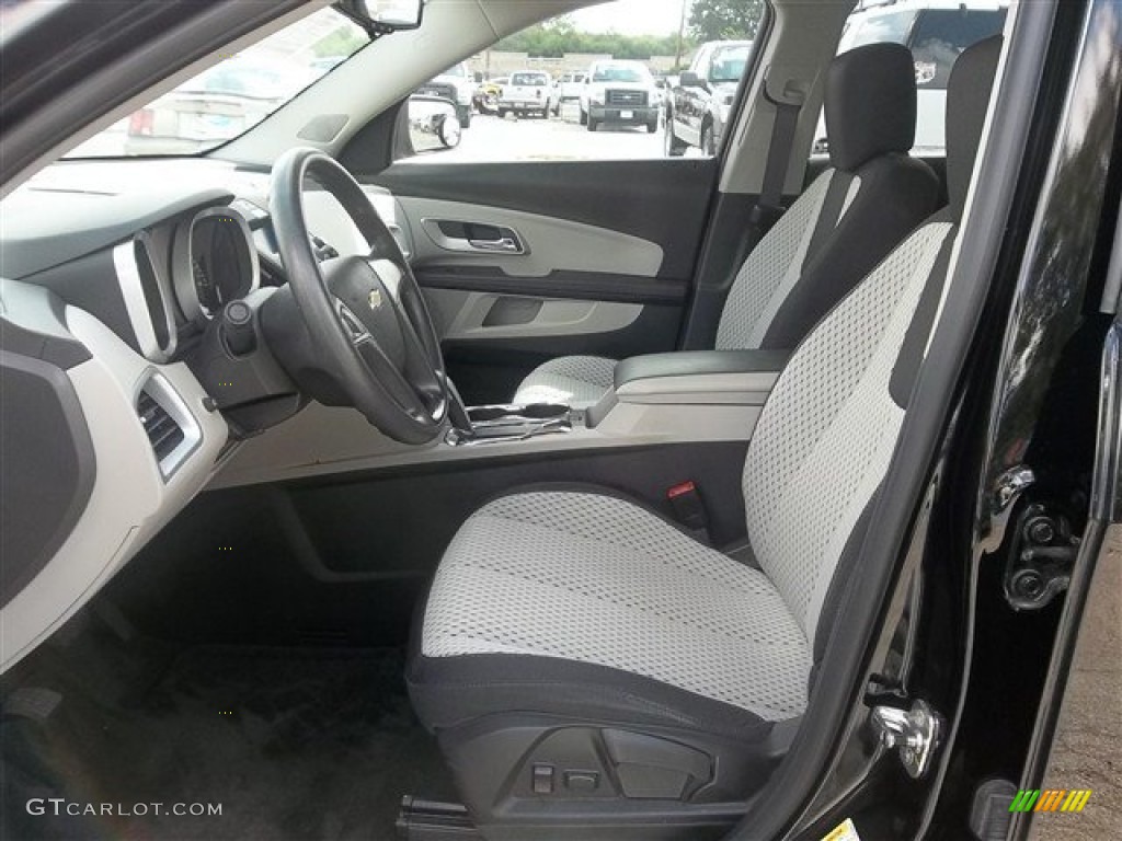 Light Titanium/Jet Black Interior 2011 Chevrolet Equinox LS Photo #71395630