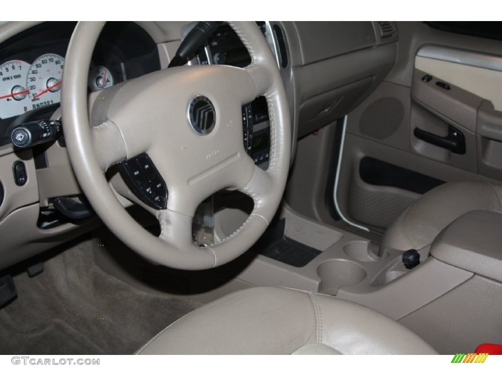 2003 Mountaineer Convenience - Ceramic White Tri-Coat / Dark Graphite photo #10