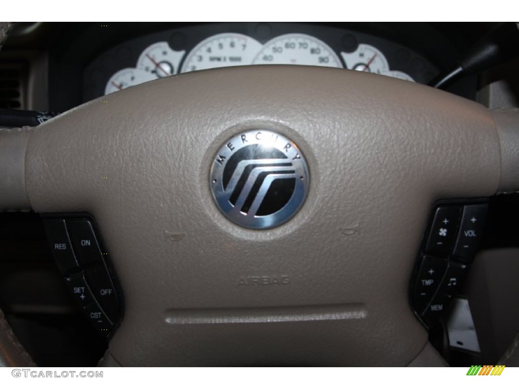 2003 Mountaineer Convenience - Ceramic White Tri-Coat / Dark Graphite photo #20