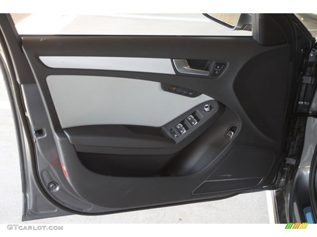 2013 Audi Allroad 2.0T quattro Avant Titanium Gray Door Panel Photo #71395975