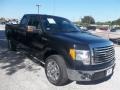 2010 Tuxedo Black Ford F150 XLT SuperCab  photo #1