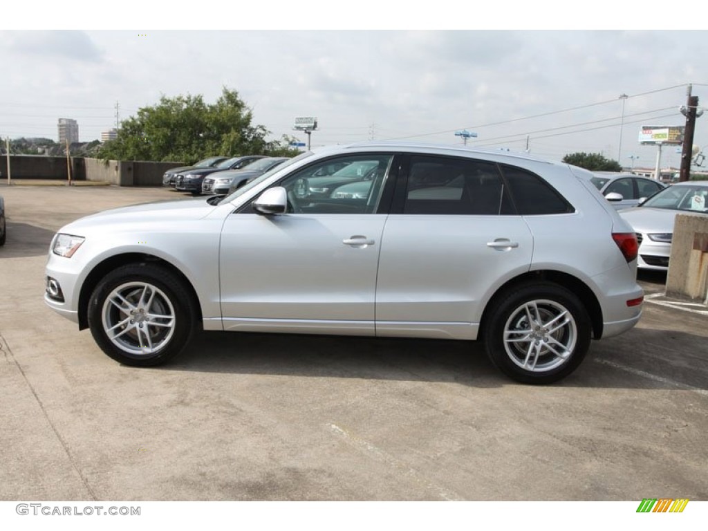 Ice Silver Metallic 2013 Audi Q5 2.0 TFSI quattro Exterior Photo #71396161