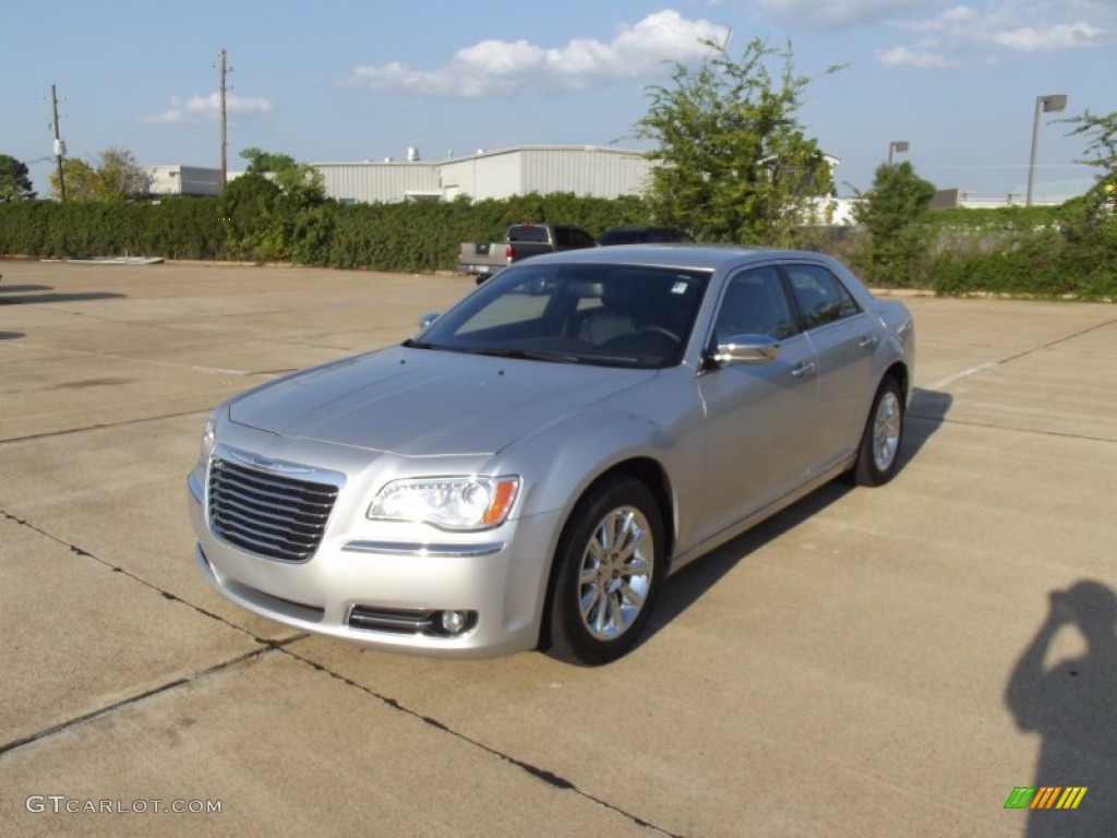 2012 300 Limited - Bright Silver Metallic / Black photo #1