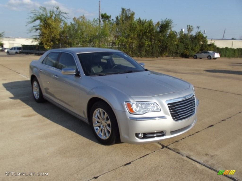 2012 300 Limited - Bright Silver Metallic / Black photo #2