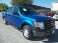 2010 Blue Flame Metallic Ford F150 XL SuperCrew  photo #21