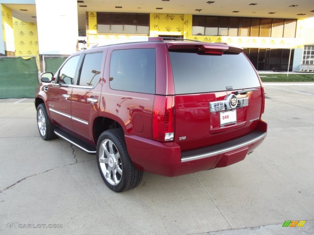 2013 Escalade Luxury - Crystal Red Tintcoat / Cashmere/Cocoa photo #4