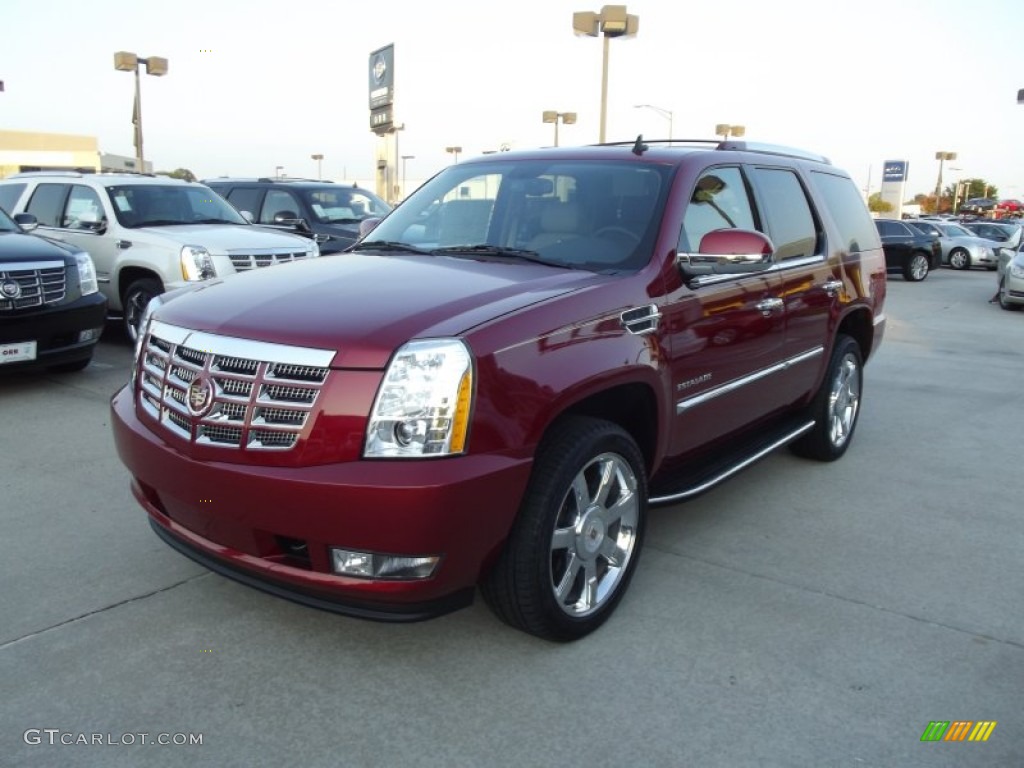 2013 Escalade Luxury - Crystal Red Tintcoat / Cashmere/Cocoa photo #1