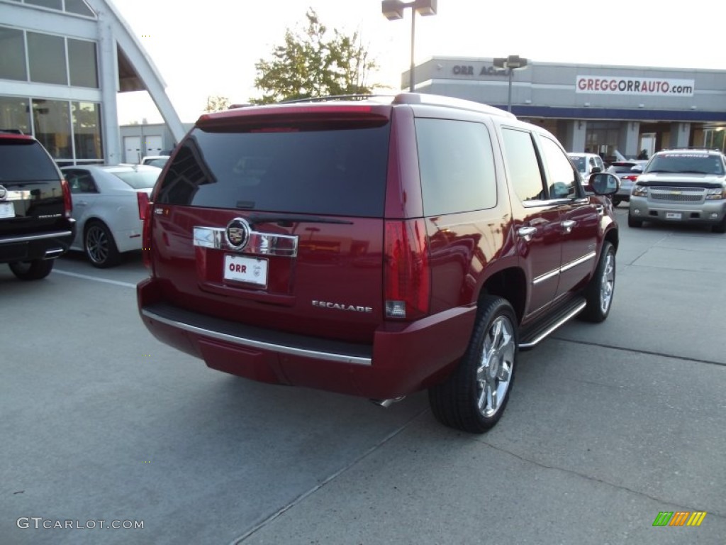 2013 Escalade Luxury - Crystal Red Tintcoat / Cashmere/Cocoa photo #3