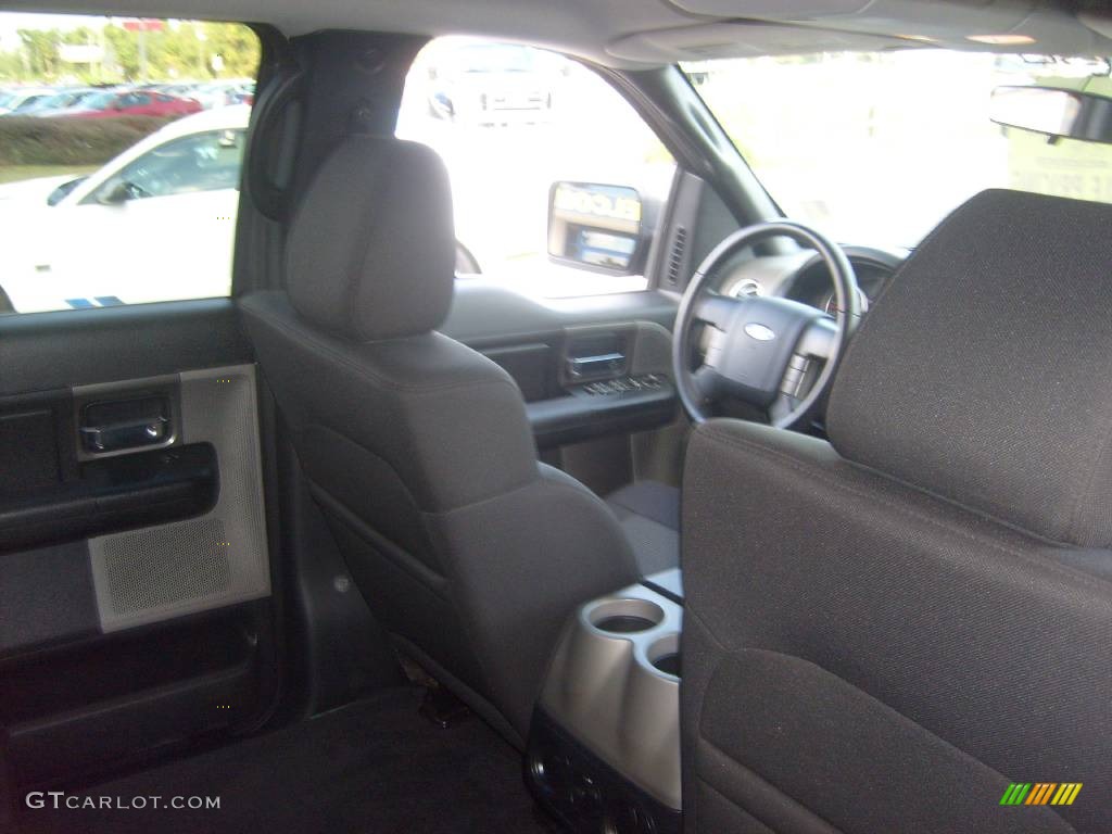 2005 F150 FX4 SuperCrew 4x4 - Dark Shadow Grey Metallic / Black photo #17