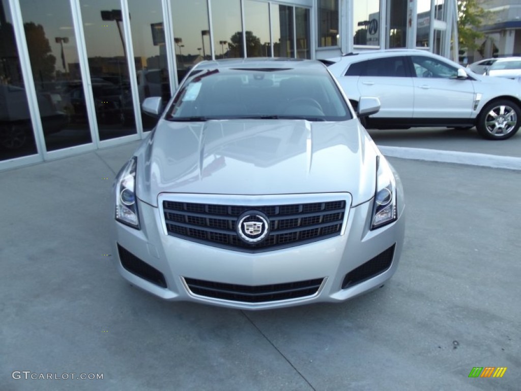 Radiant Silver Metallic 2013 Cadillac ATS 2.5L Exterior Photo #71398042