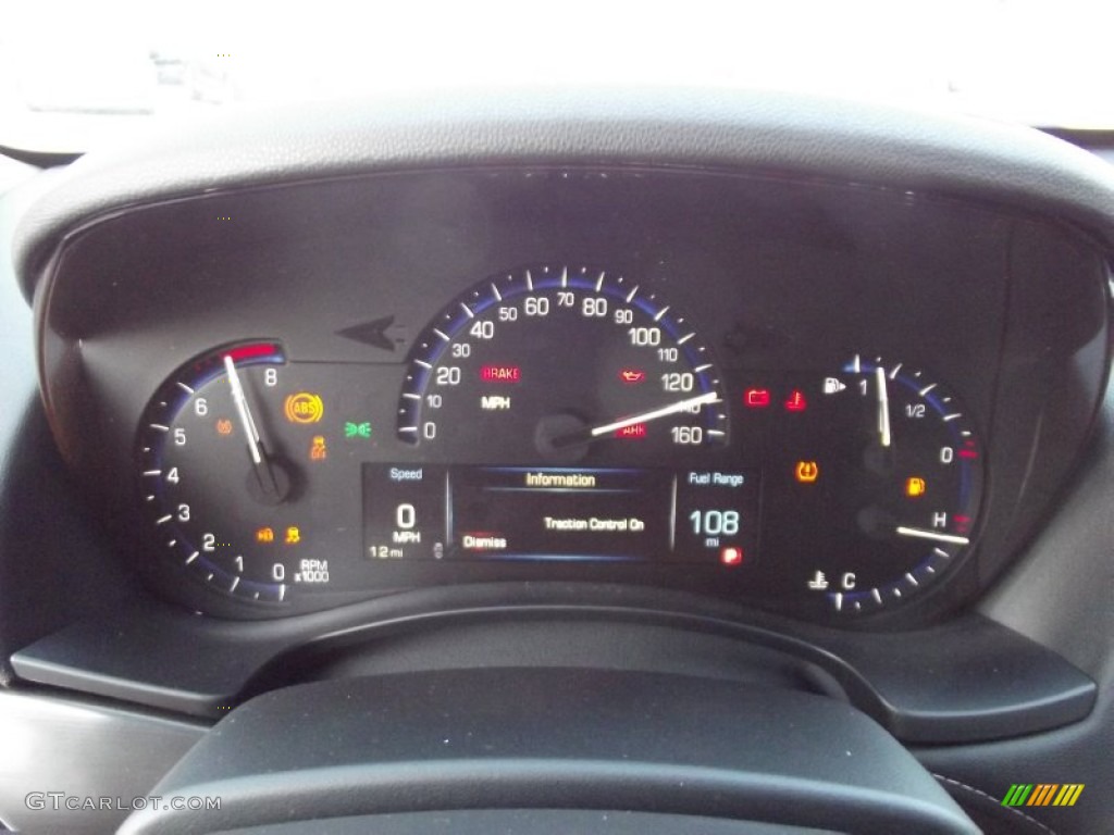 2013 Cadillac ATS 2.5L Gauges Photo #71398096