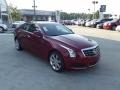 2013 Crystal Red Tintcoat Cadillac ATS 2.5L Luxury  photo #2