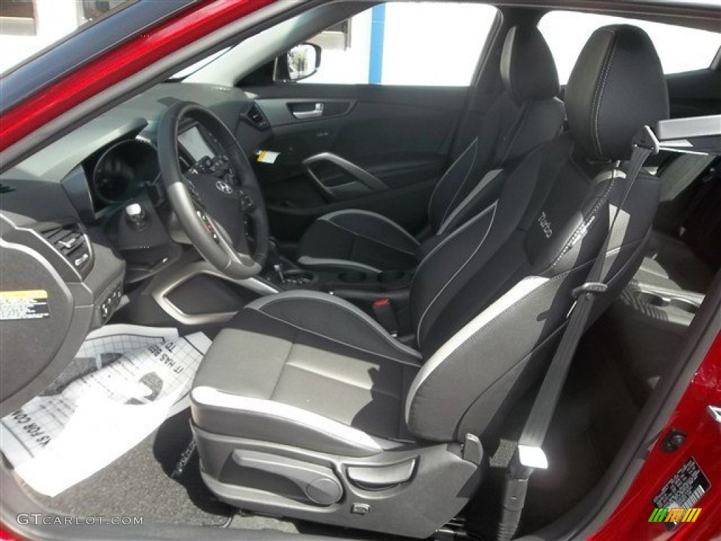 2013 Hyundai Veloster Turbo Front Seat Photo #71398813