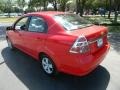 2007 Victory Red Chevrolet Aveo LS Sedan  photo #7