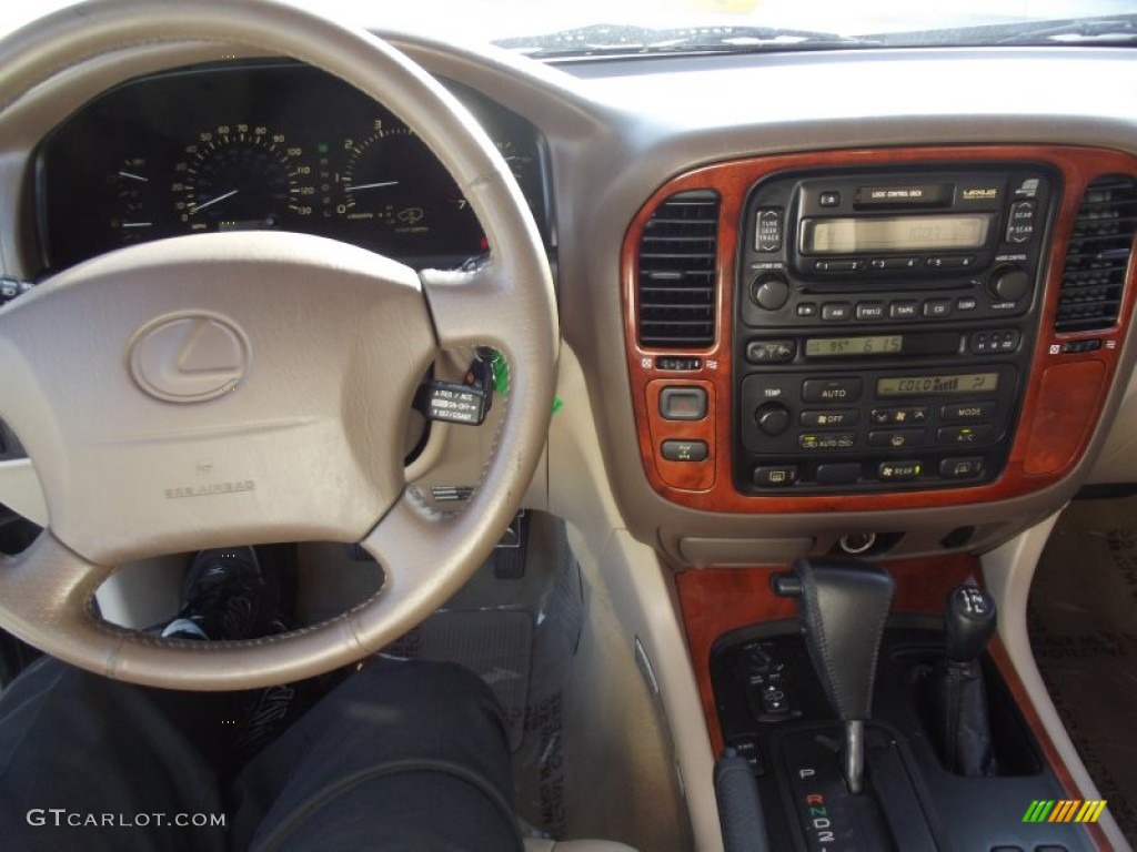 1998 Lexus LX 470 Ivory Dashboard Photo #71399047
