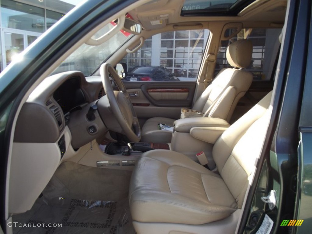 Ivory Interior 1998 Lexus LX 470 Photo #71399065