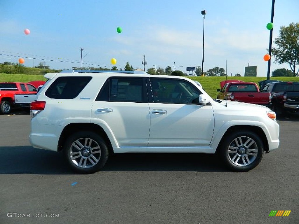 2013 4Runner Limited - Blizzard White Pearl / Black Leather photo #2