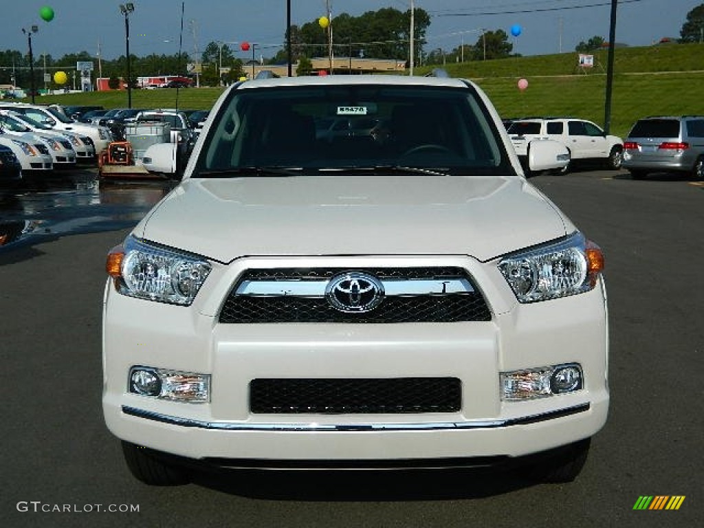 2013 4Runner Limited - Blizzard White Pearl / Black Leather photo #8