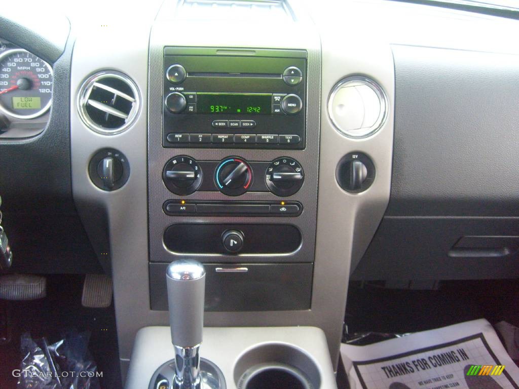2005 F150 FX4 SuperCrew 4x4 - Dark Shadow Grey Metallic / Black photo #21