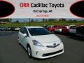 Blizzard White Pearl - Prius v Three Hybrid Photo No. 1