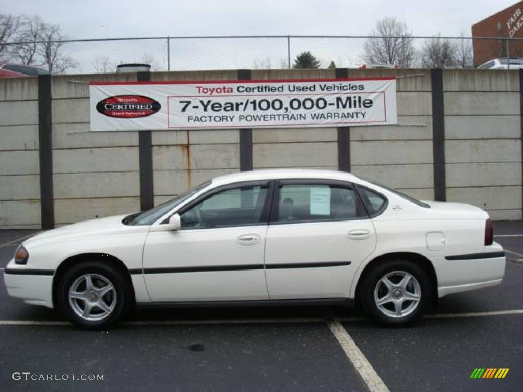 2003 Impala  - White / Medium Gray photo #1