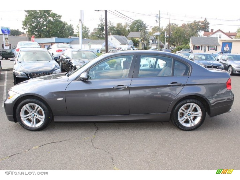 Sparkling Graphite Metallic 2008 BMW 3 Series 328xi Sedan Exterior Photo #71401307