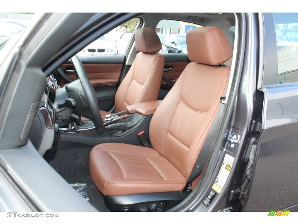 Terra Dakota Leather Interior 2008 BMW 3 Series 328xi Sedan Photo #71401342