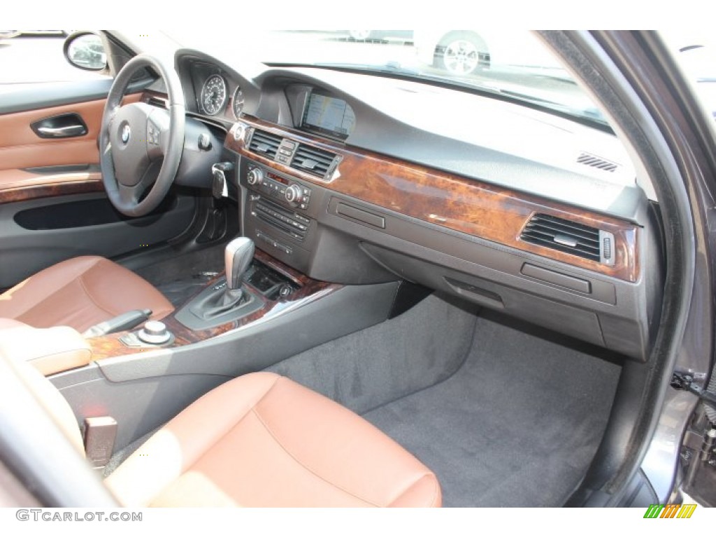 2008 BMW 3 Series 328xi Sedan Terra Dakota Leather Dashboard Photo #71401447