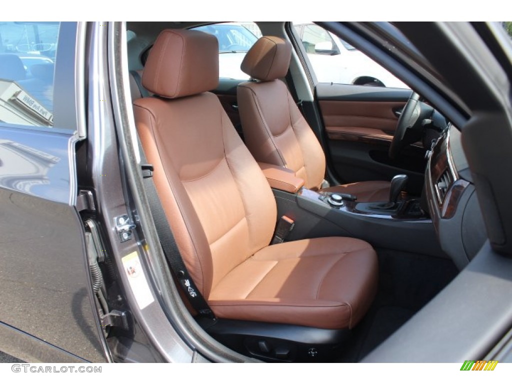 Terra Dakota Leather Interior 2008 BMW 3 Series 328xi Sedan Photo #71401462