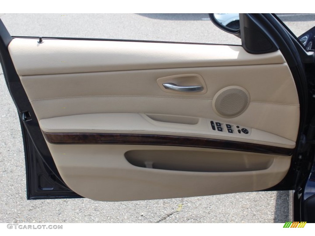 2008 BMW 3 Series 328xi Sedan Beige Door Panel Photo #71401867