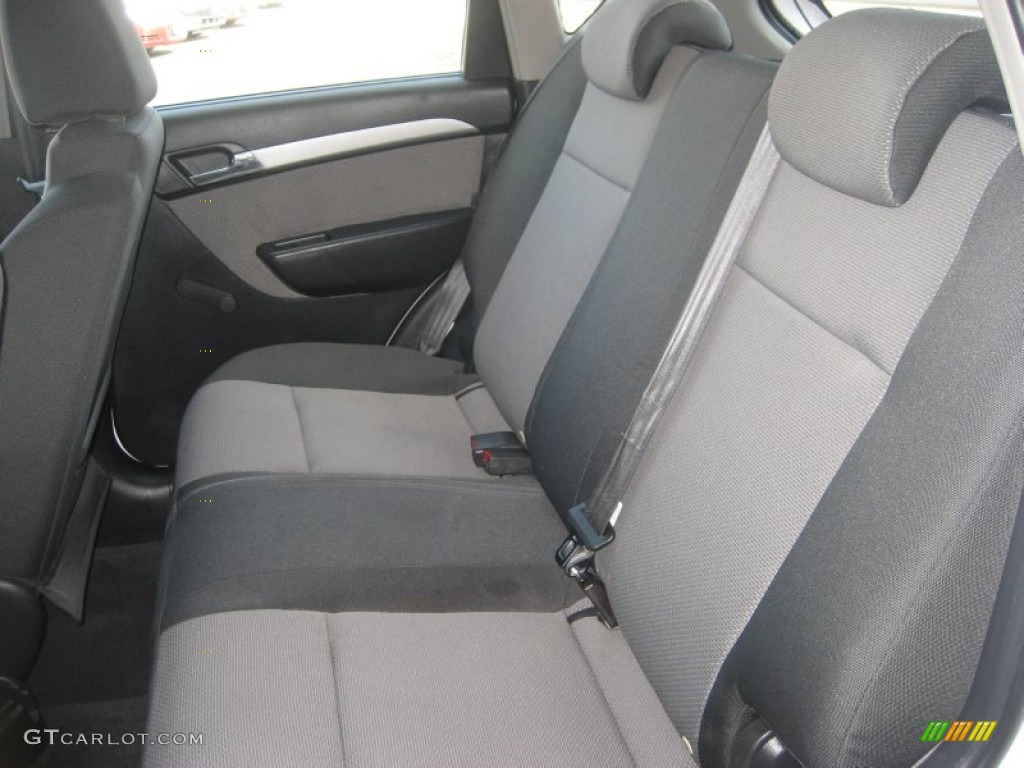 2009 Chevrolet Aveo Aveo5 LT Rear Seat Photo #71402086