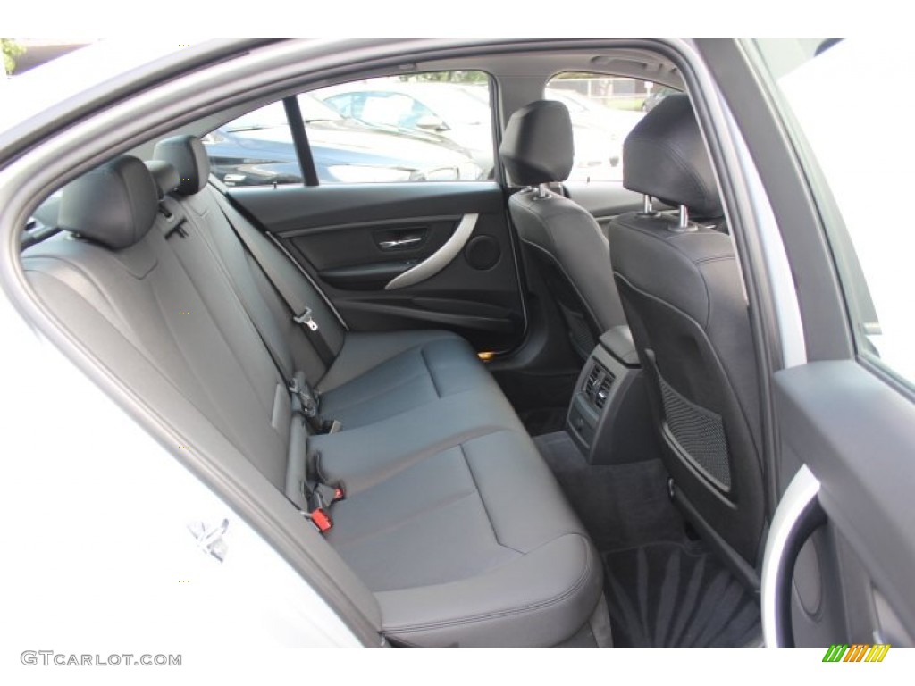 Black Interior 2012 BMW 3 Series 328i Sedan Photo #71402314