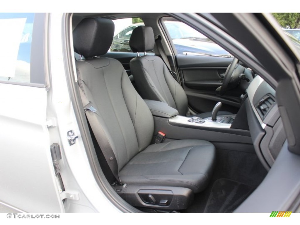 Black Interior 2012 BMW 3 Series 328i Sedan Photo #71402350