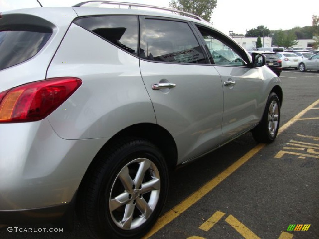 2009 Murano SL AWD - Brilliant Silver Metallic / Black photo #6