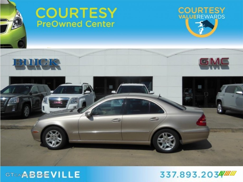 Desert Silver Metallic Mercedes-Benz E