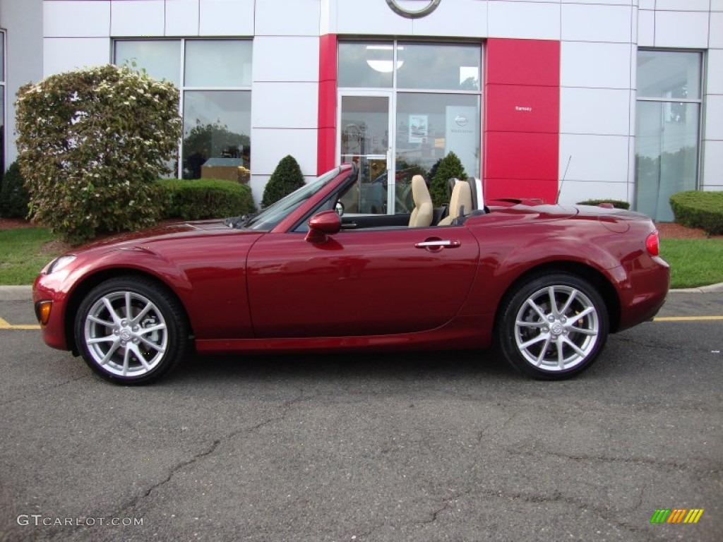 Copper Red Mica 2012 Mazda MX-5 Miata Grand Touring Hard Top Roadster Exterior Photo #71402617