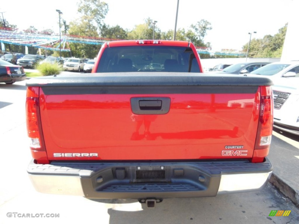 2008 Sierra 1500 SLE Crew Cab - Fire Red / Ebony photo #5