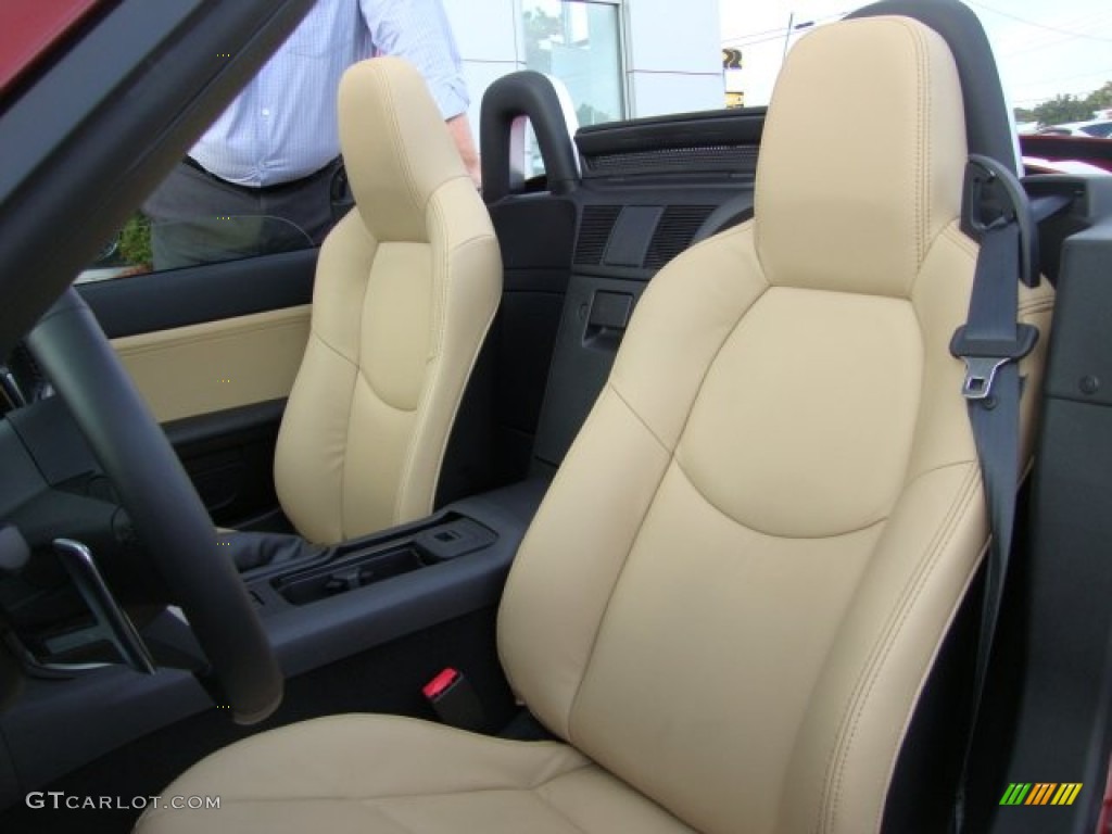 Dune Beige Interior 2012 Mazda MX-5 Miata Grand Touring Hard Top Roadster Photo #71402782