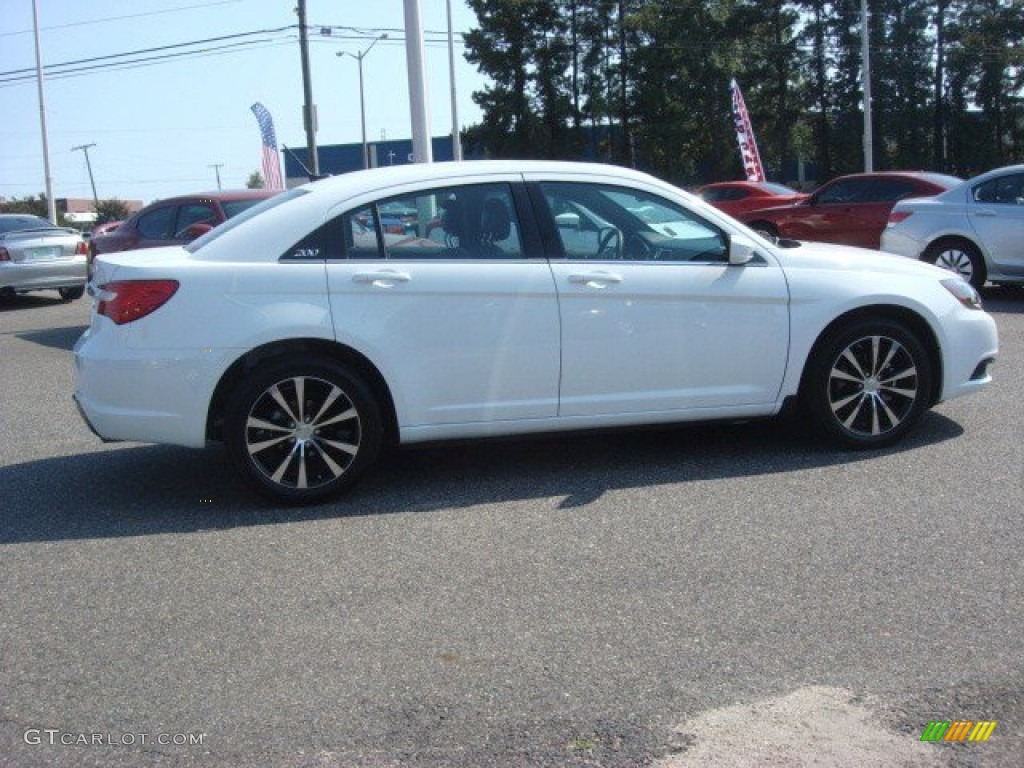 2012 200 S Sedan - Bright White / Black photo #6