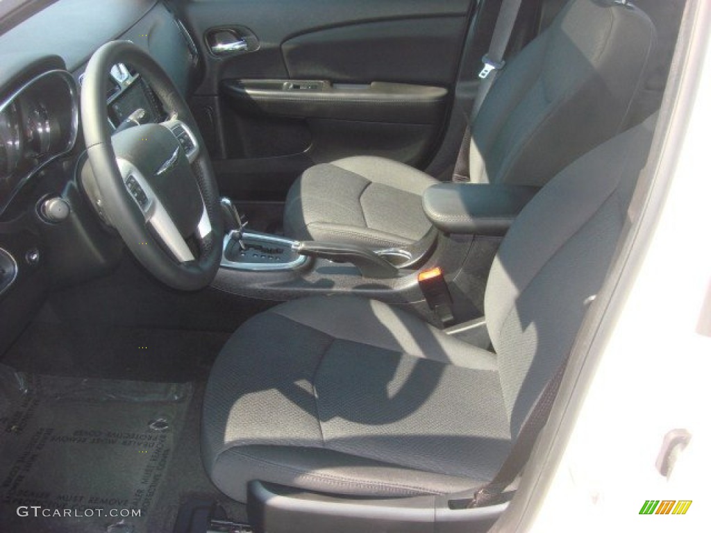 2012 200 S Sedan - Bright White / Black photo #10