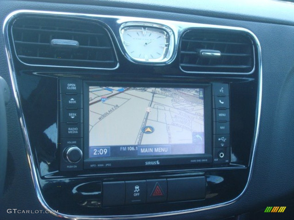 2012 200 S Sedan - Bright White / Black photo #16