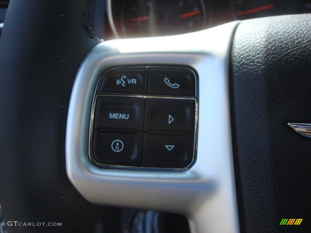 2012 200 S Sedan - Bright White / Black photo #20