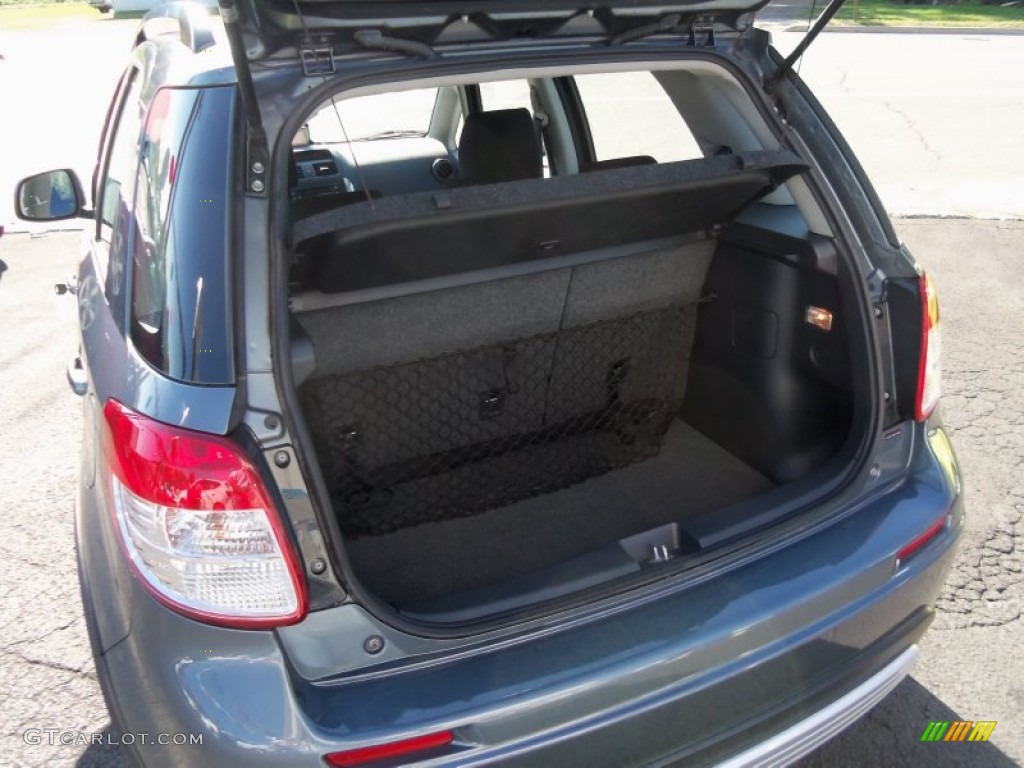 2009 SX4 Crossover Technology AWD - Azure Gray Metallic / Black photo #6