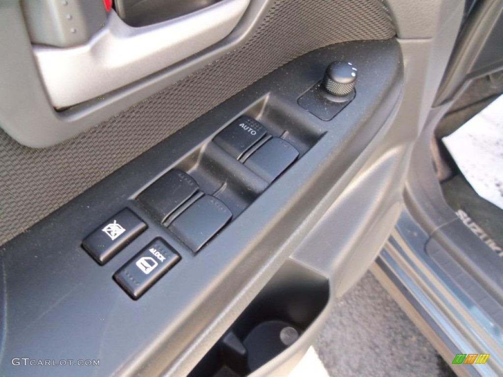 2009 SX4 Crossover Technology AWD - Azure Gray Metallic / Black photo #10