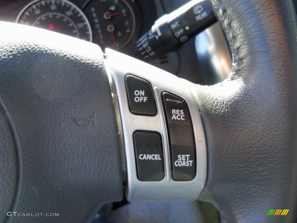 2009 SX4 Crossover Technology AWD - Azure Gray Metallic / Black photo #14